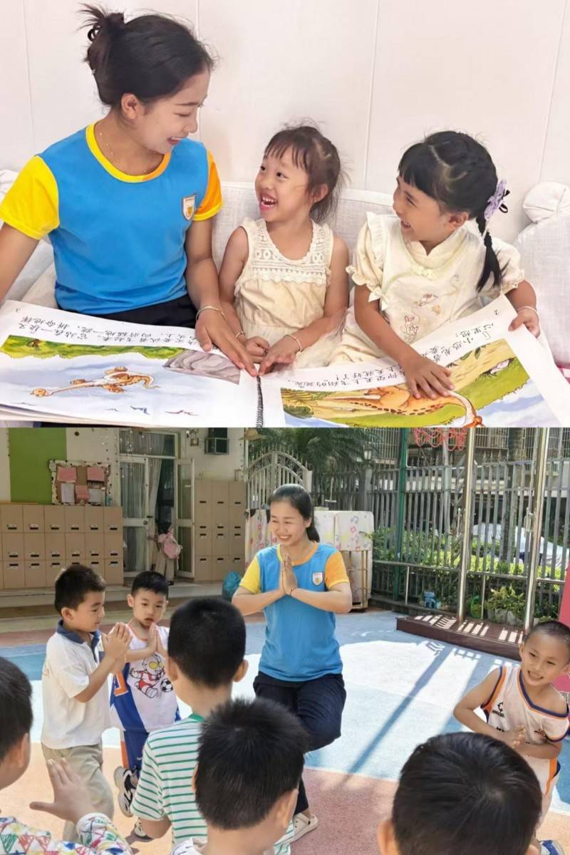 颖与西双版纳童萌乐托育的成长故事开元ky棋牌爱之名育未来：罗璐(图1)